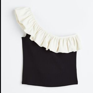 H&M one shoulder top- XS